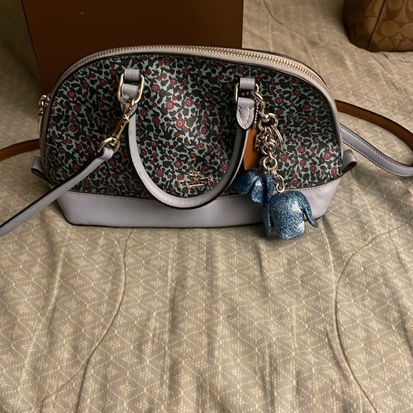 Small Coach Purse with matching Tassel Motivated to sale. - Picture 1 of 2